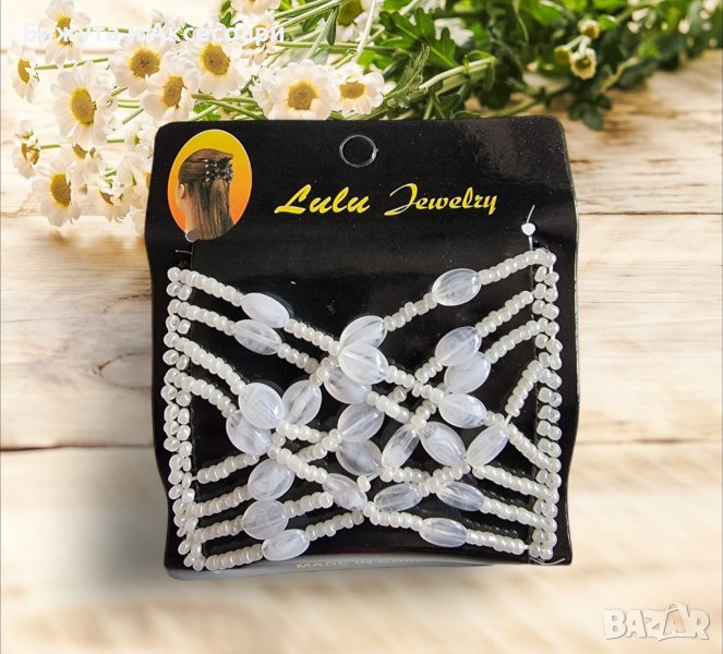 Шнола за прически бяла Ez Combs, снимка 1