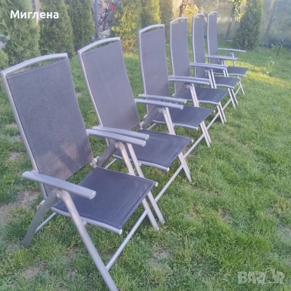 Сгъваеми алуминиеви столове, снимка 1