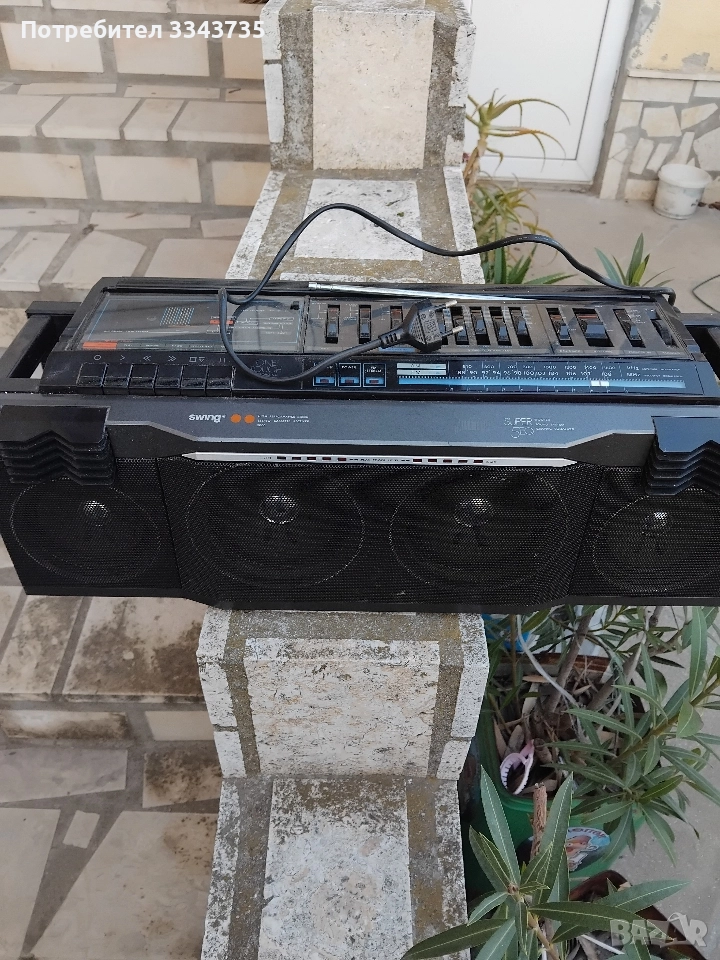SWING STEREO CASSETTE RESEIVER(BUMBOCS), снимка 1