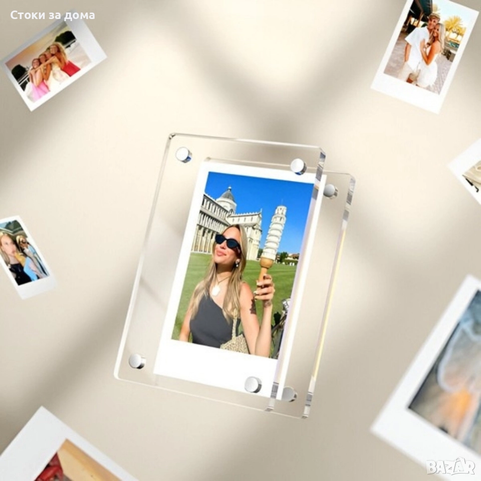 Двустранни магнитни рамки за снимки, снимка 1