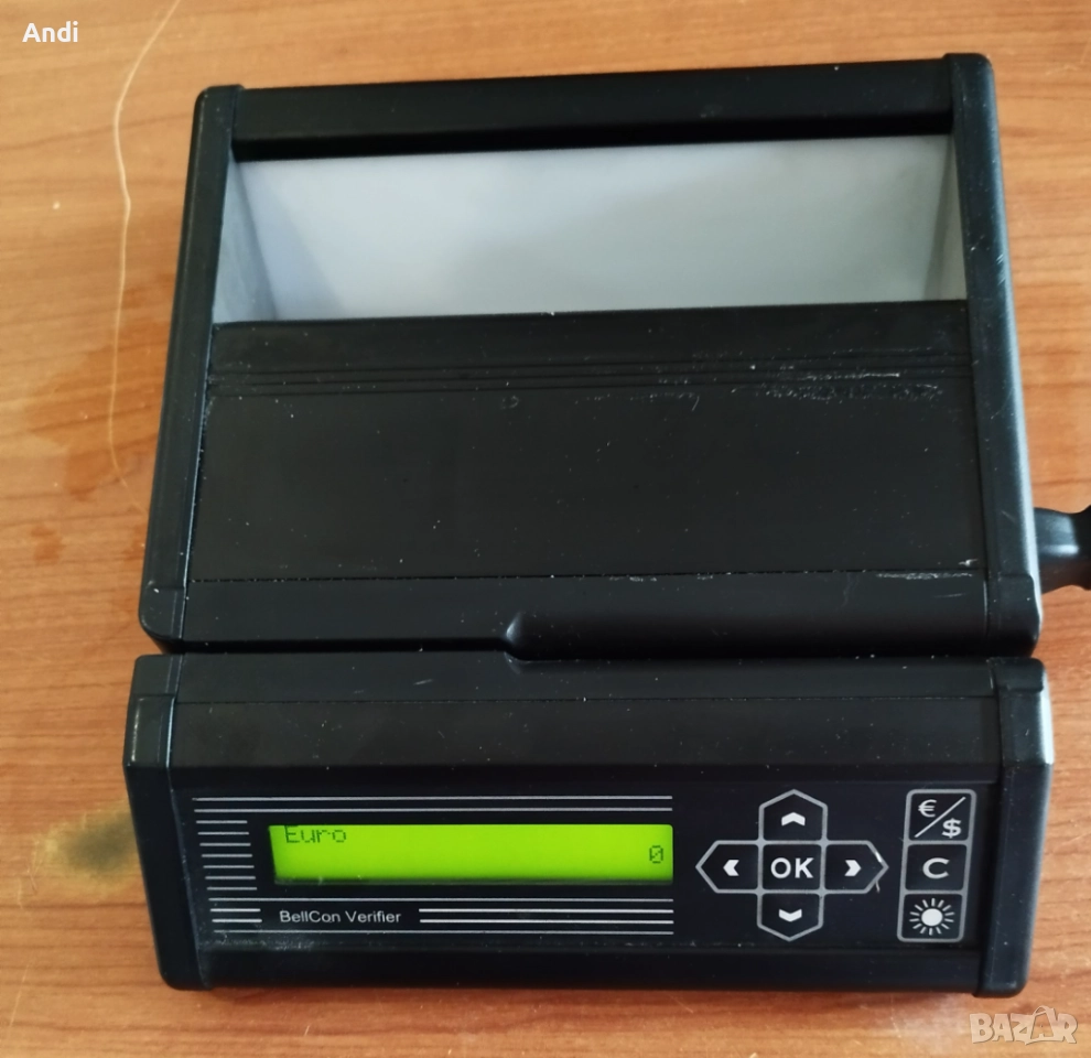 BellCon Super Vision SV-03 EUR/USD Тестер за банкноти, снимка 1