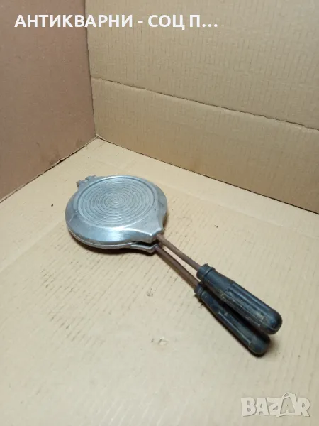 Соц Стар Гофретник За Печене На Тестени Сладки., снимка 1