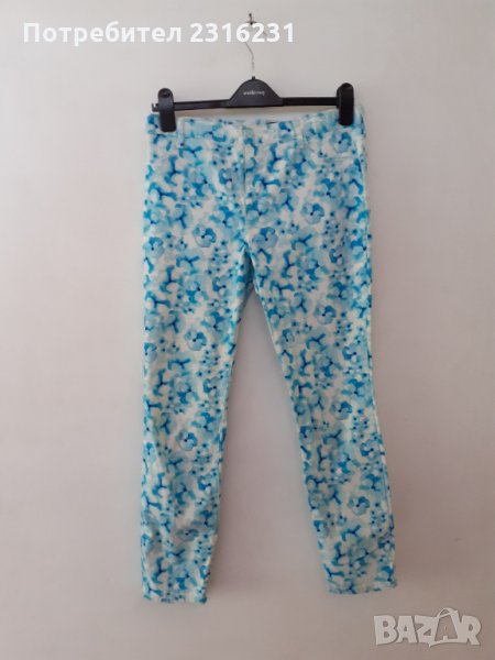 панталон на сини цветя, снимка 1