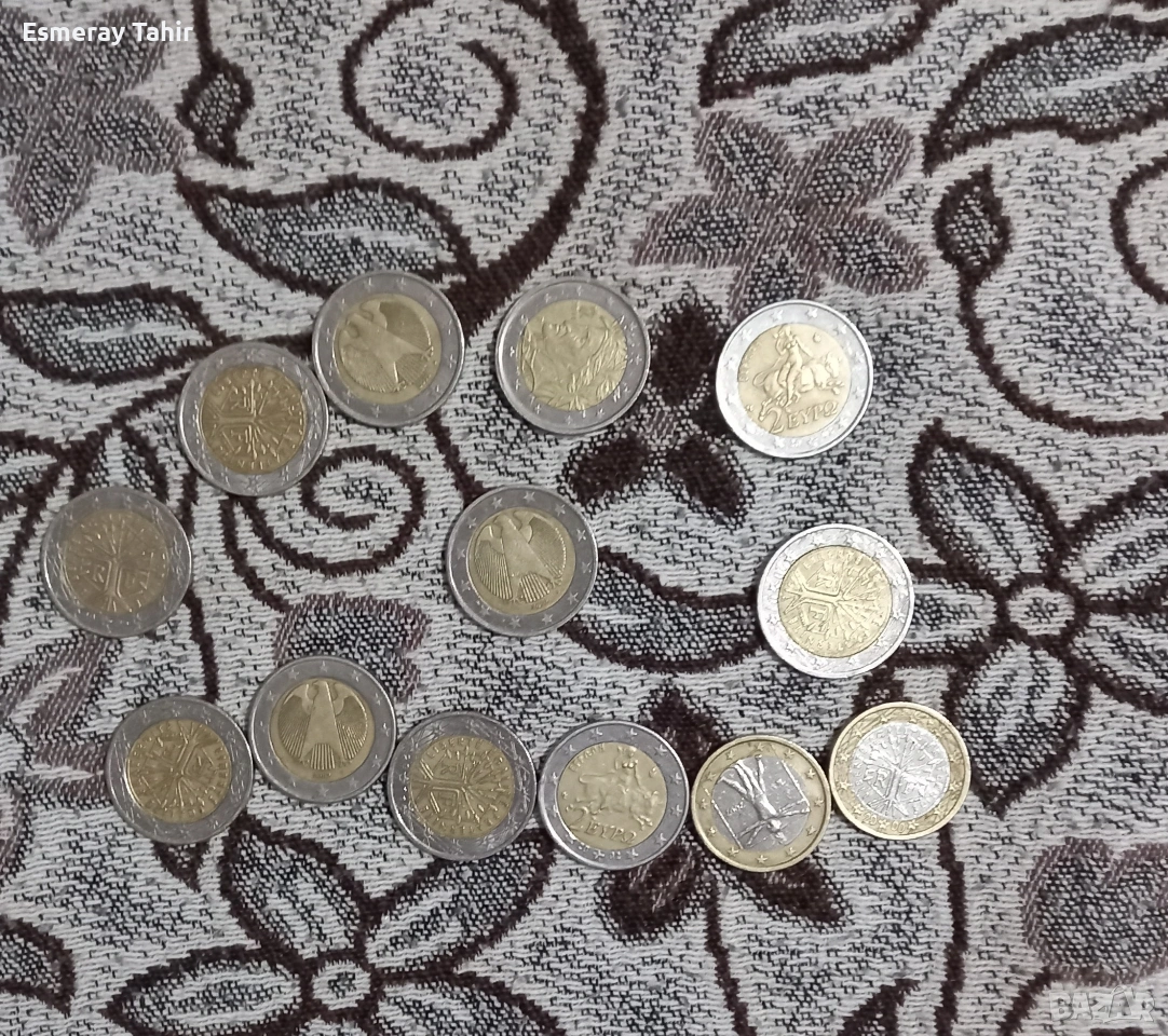 Монета от 2 Евро дървото на живота от 1999 година , снимка 1