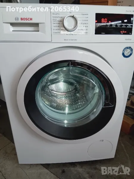 ПЕРАЛНЯ BOSCH  6 СЕРИЯ 8 КГ, снимка 1