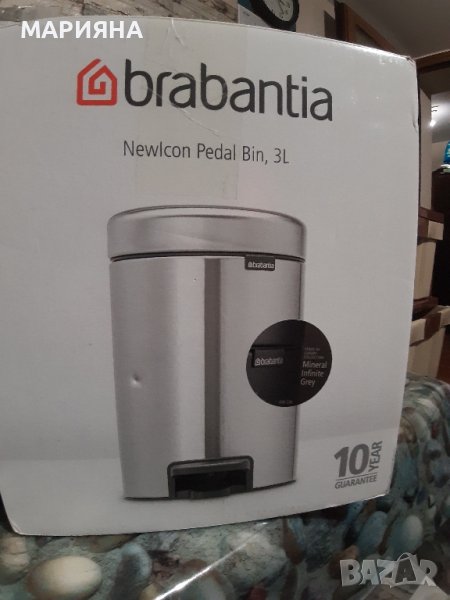 Нов кош brabantia - оникс и сдържам за тоалетна хартия, снимка 1