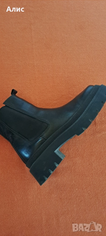 Боти ест.кожа Aquamarine, снимка 1