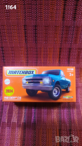 Matchbox 1968 Chevy C10, снимка 1