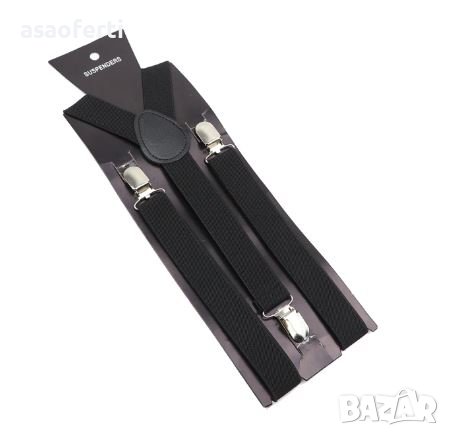 Тиранти в черен цвят, снимка 1