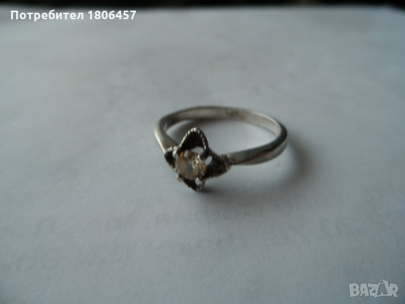 сребърен пръстен 1, снимка 1