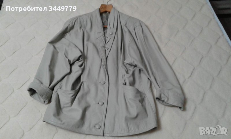 Дамско яке естествена кожа, снимка 1