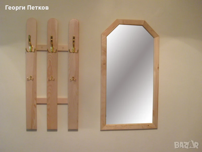 Закачалка и огледало за антре., снимка 1