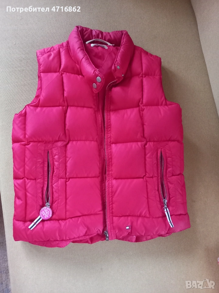 Дамски пухен елек Tommy Hilfiger, размер S, снимка 1