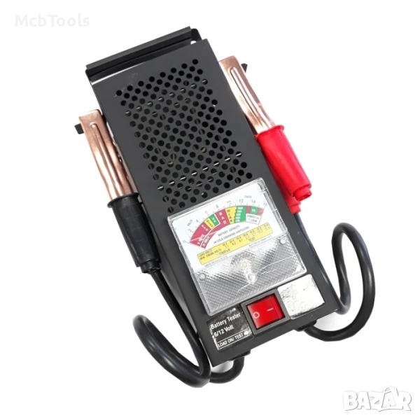 Тестер за акумулатор / Товарна вилка – 6-12V, снимка 1
