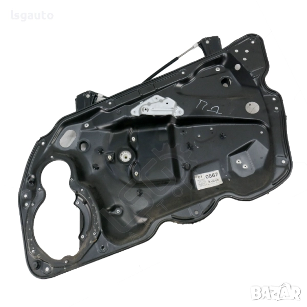 Механизъм преден десен ел. стъклоповдигач Volkswagen Passat (B6) 2005-2010 ID:150097, снимка 1