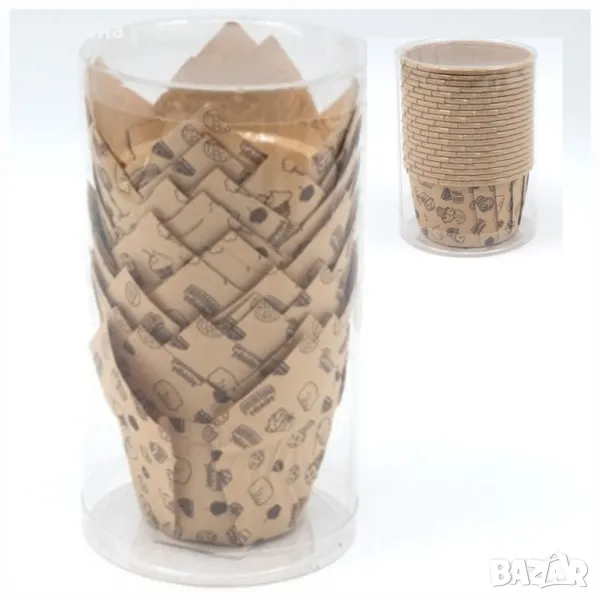 Форми за Мъфини🧁хартиени 20бр., снимка 1