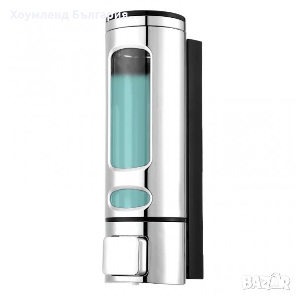 Стилен диспенсър за течен сапун 400мл - дозатор за монтаж на стена, снимка 1
