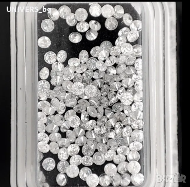 Диаманти 3ct., цвят D - F (162 бр.) , снимка 1