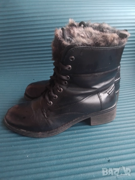 Дамски боти / ботуши с топла подплата, 38 номер , снимка 1
