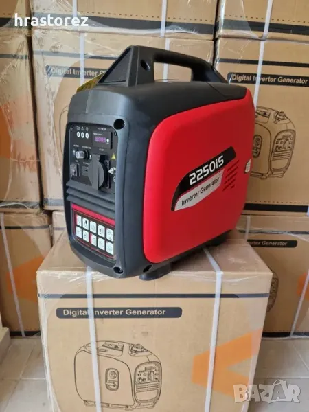 2,0 KW - Инверторен Генератор за ток - бензинов - ТОП ЦЕНА - Агрегат за Ток, снимка 1