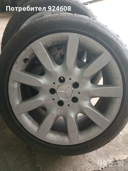 Гуми с джанти 18 цола Мерцедес S classa 2003g., снимка 1