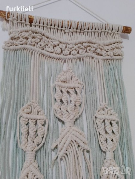 Макраме с рибки , снимка 1