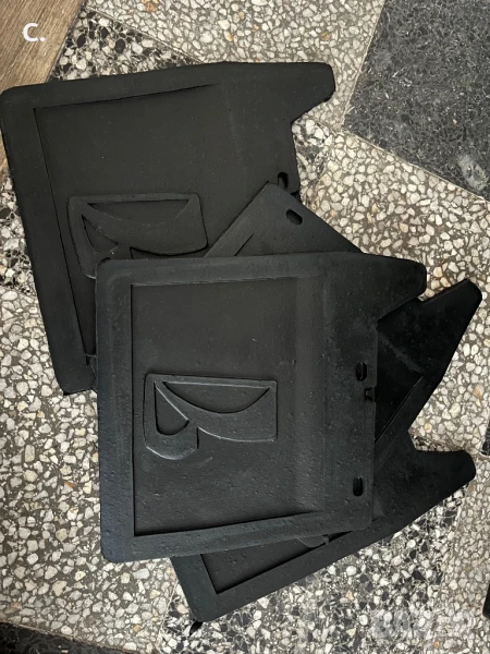 LADA - КАЛОБРАНИ ЗАДНИ К-Т 2 БР. С ПЛАНКИ ЛАДА ВАЗ 2101 - 2107 ОРГ., снимка 1