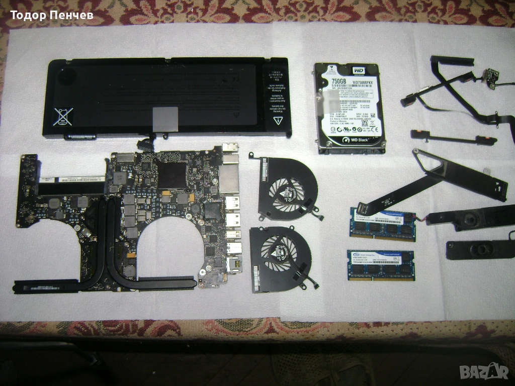 MacBook A1286 2010 г - останали части, снимка 1