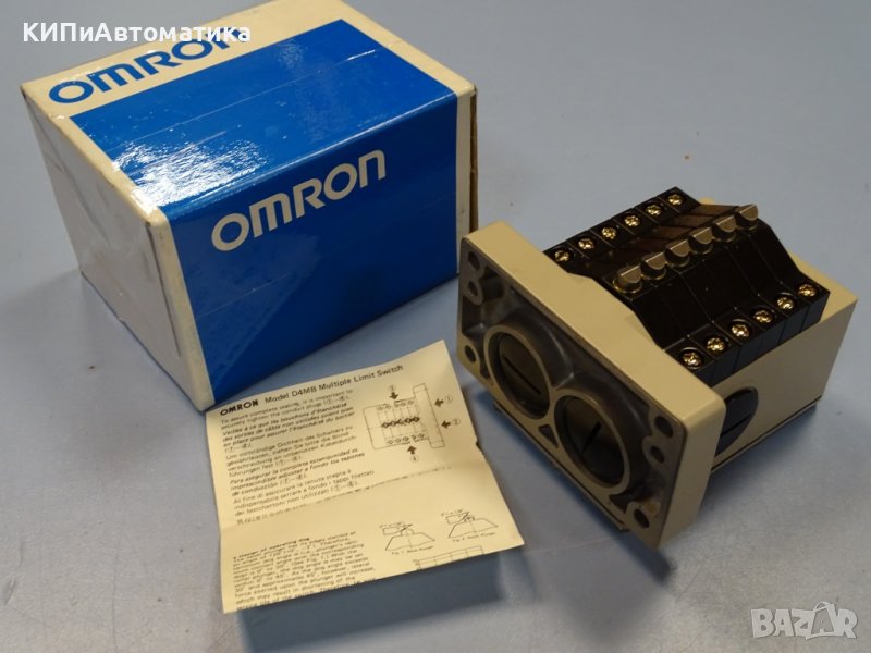 изключвател 6-пистов Omron D4MB-641G multiple 6-position limit switch, снимка 1