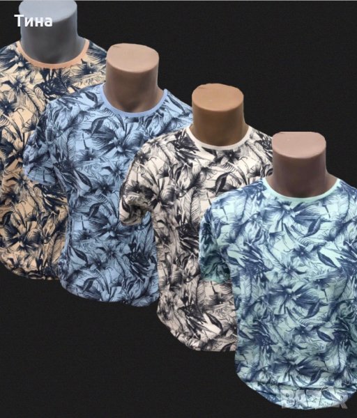 Топ тениски на цветя, снимка 1