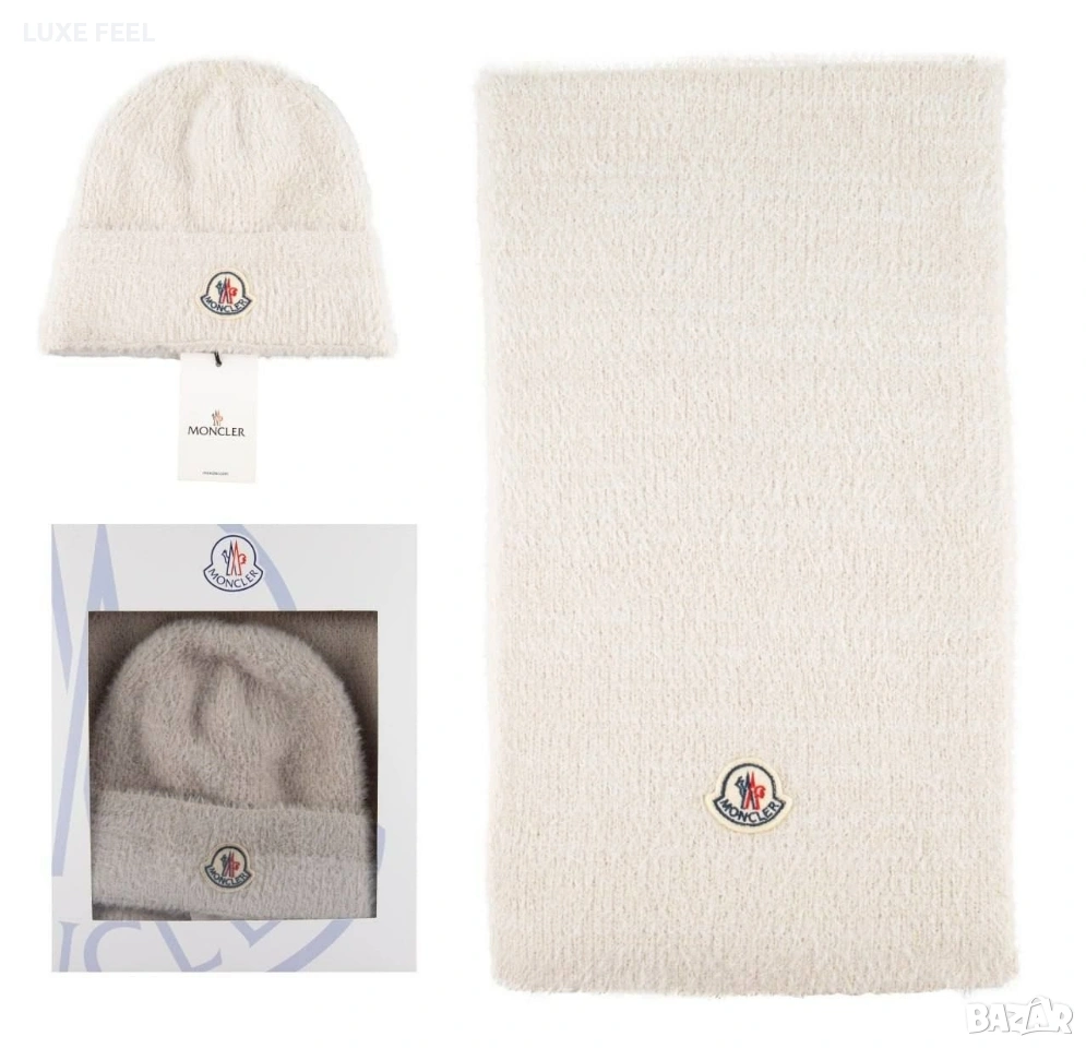Шал+Шапка ⚜️ MONCLER , снимка 1
