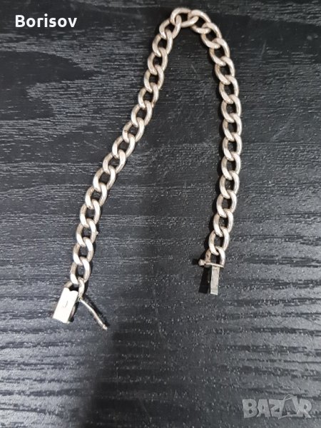 Немска сребърна гривна , снимка 1