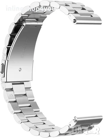 Метална Стоманена Верижка за часовник HONOR Watch 6 - Сребрист, снимка 2 - Каишки за часовници - 55878069