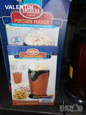 машина за пуканки, снимка 4 - Кухненски роботи - 42807508