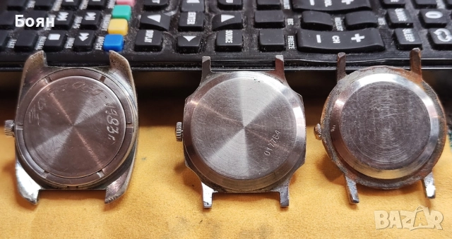Лот съветски руски часовници Восток и Победа, снимка 3 - Мъжки - 52321774