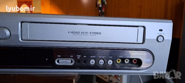 Magnavox DVD-VHS, снимка 4 - Плейъри, домашно кино, прожектори - 40619031