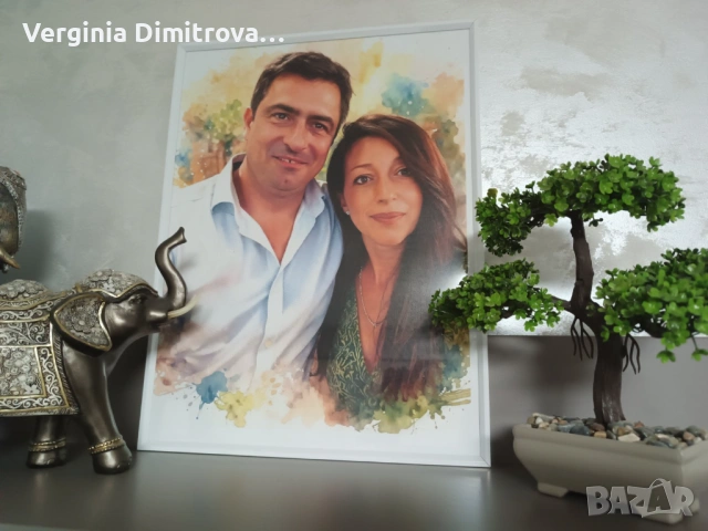 Дигитален портрет за по снимка, снимка 5 - Картини - 53918609