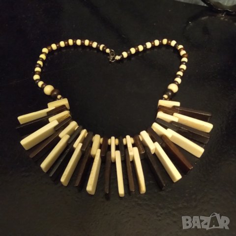 намаление Огърлица ръчно изработена от биволски рога