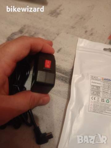 Комплект за окабеляване Gebildet Mini USB OBD за видеорегистратор 12-24V до 5V/3A НОВО, снимка 3 - Аксесоари и консумативи - 52217479