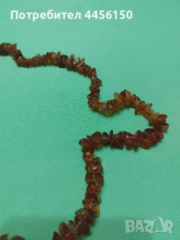 Кехлибарена огарлица, снимка 4 - Колиета, медальони, синджири - 54323536