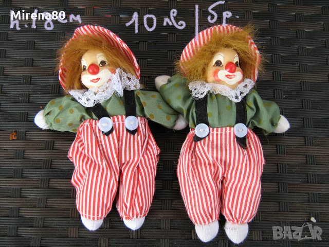 Колекционерски порцеланови клоуни - малки !, снимка 2 - Антикварни и старинни предмети - 31988442