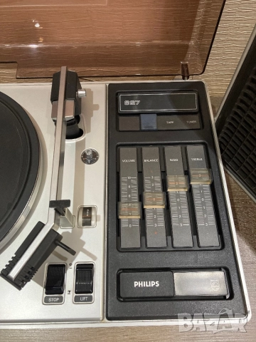 PHILIPS 22GF827/04 Грамофон с усилвател и тонколона VINTAGE, снимка 4 - Грамофони - 52305871