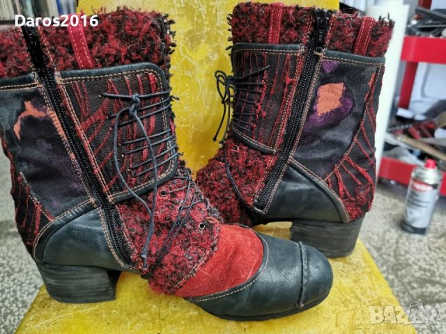 Уникални дамски боти Hogl 38 номер , снимка 5 - Дамски боти - 38010618