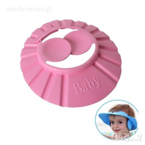 Водоустойчива детска шапка-козирка за баня универсален размер, снимка 4 - За банята - 40136322