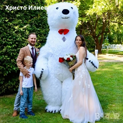 Гигантски надуваем Костюм на Мини Маус 1,9м за парти, снимка 12 - Други - 51617520