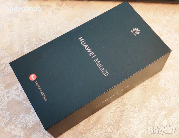 Huawei Mate 20 Dual Sim - чисто нова кутия, САМО КУТИЯ И КНИЖКИ, снимка 1 - Калъфи, кейсове - 40864440