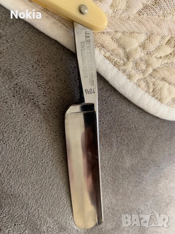 Прав бръснач Zwilling J.A. Henckels 7/8 Solingen – НОВ (NOS) с кутия, снимка 7 - Антикварни и старинни предмети - 54121367