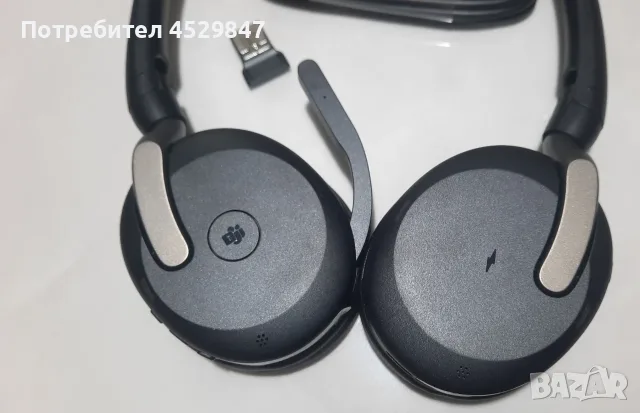 Безжични Слушалки Jabra Evolve2 65 Flex Wireless Bluetooth Stereo Headset Microsoft Teams, снимка 7 - Bluetooth слушалки - 55800151