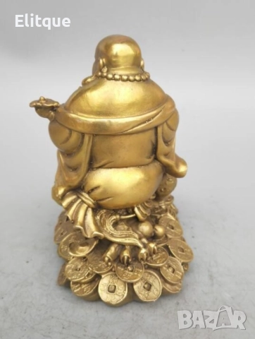 Статуетка "Смеещият се Буда", снимка 6 - Други стоки за дома - 52832217