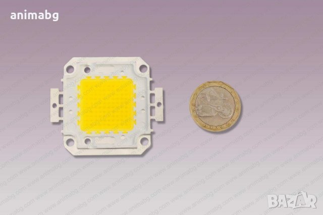 ANIMABG Топло бял светодиод 100W, снимка 4 - Друга електроника - 35550884
